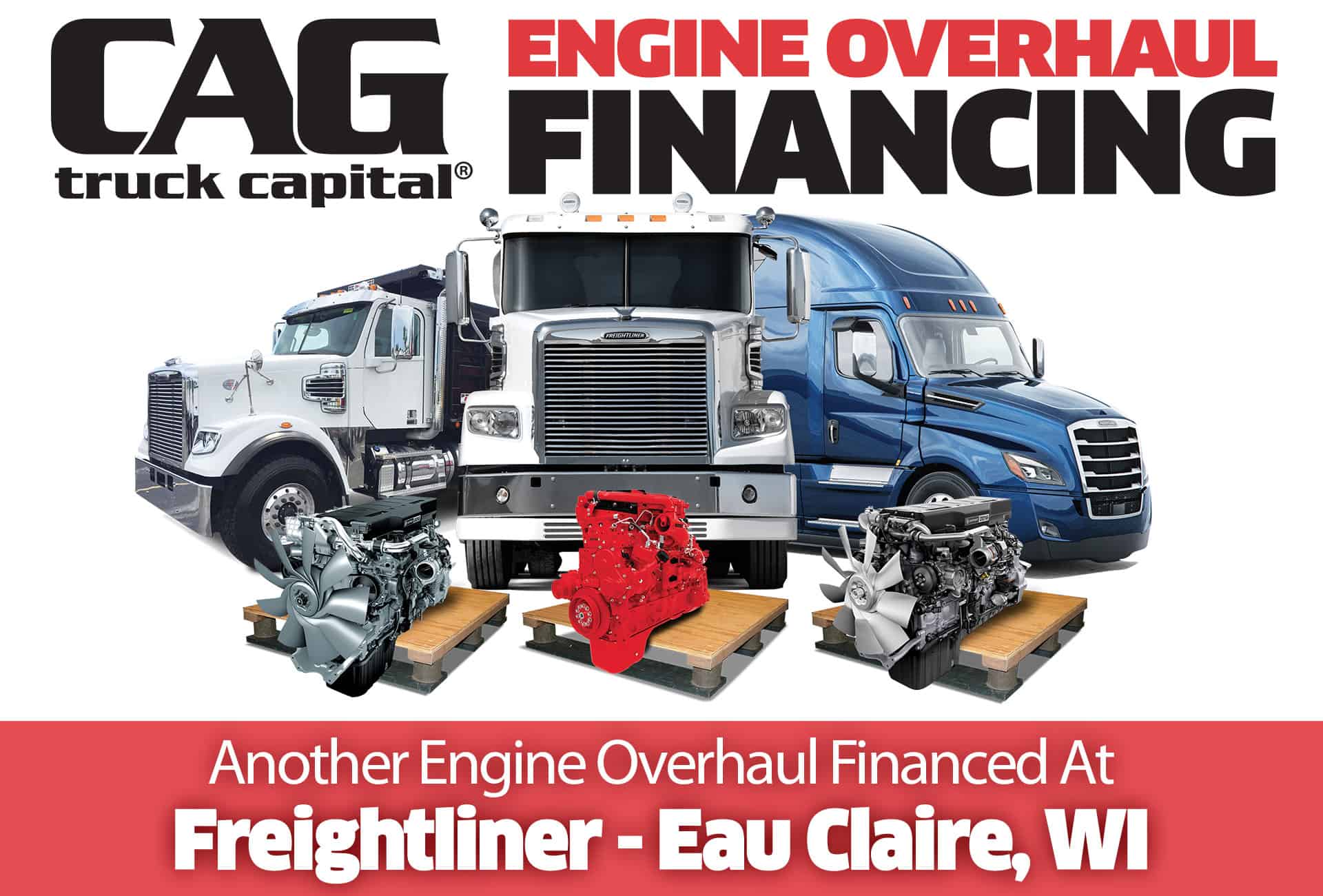 Freightliner Engine Overhauls In Eau Claire, WI