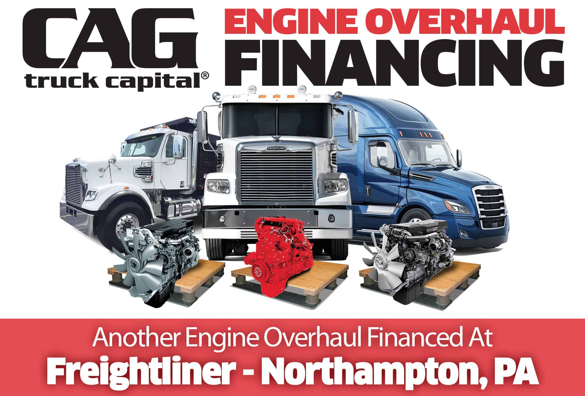 Freightliner Engine Overhauls In Northampton, PA