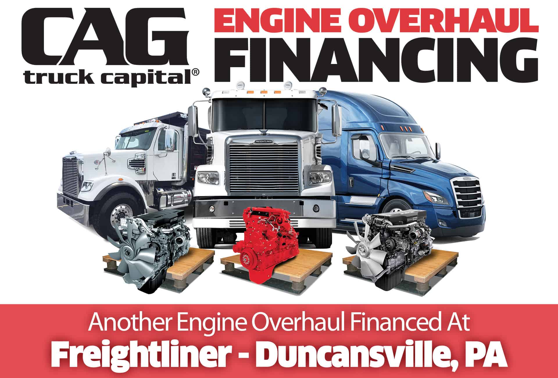Freightliner Engine Overhauls In Duncansville, PA