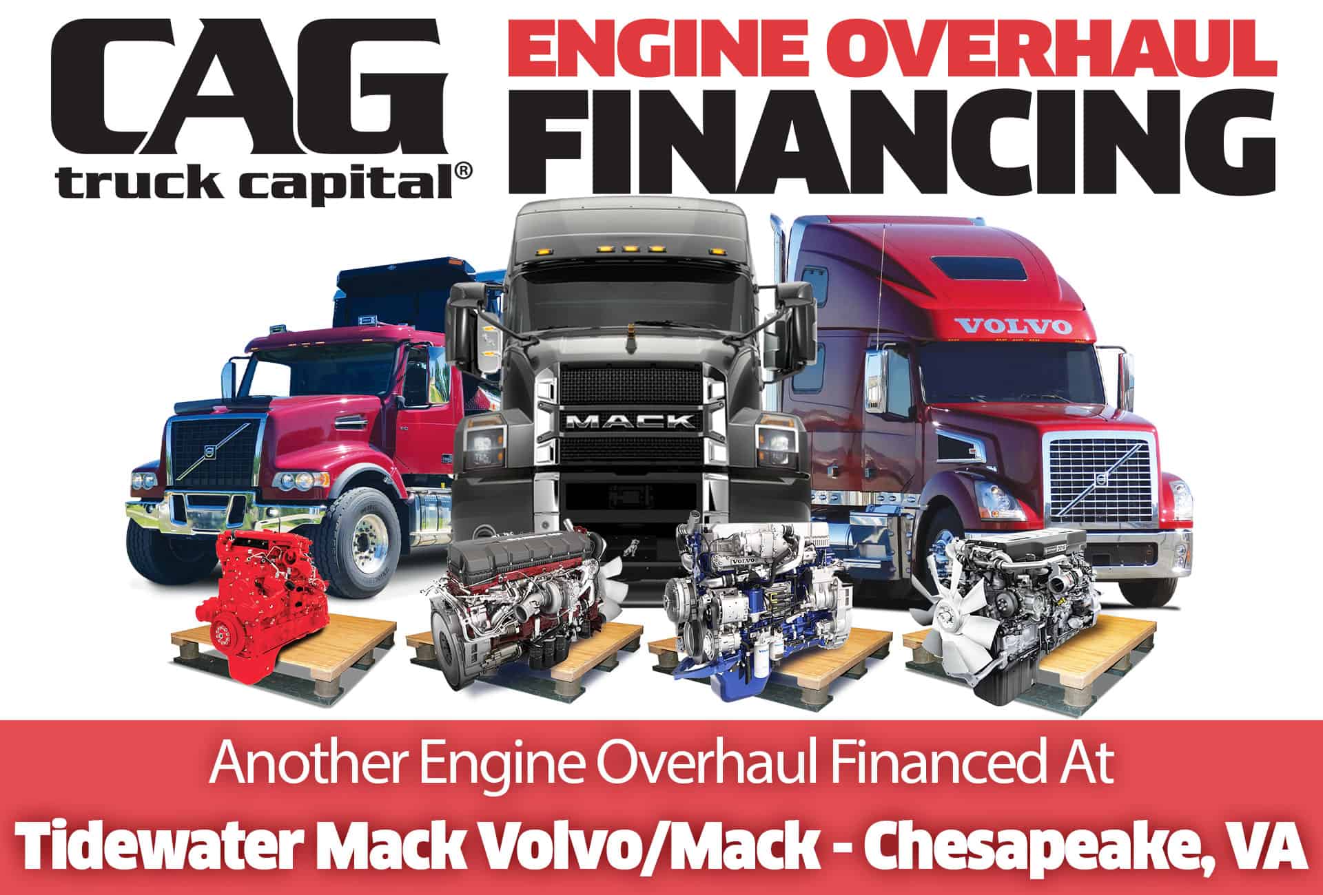 Volvo | Mack Engine Overhaul Location Chesapeake VA