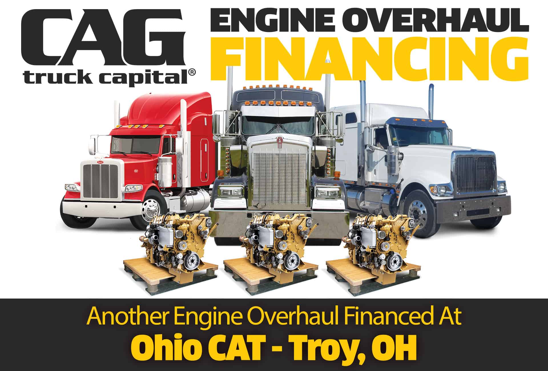 CAT Engine Overhaul Locations Troy OH