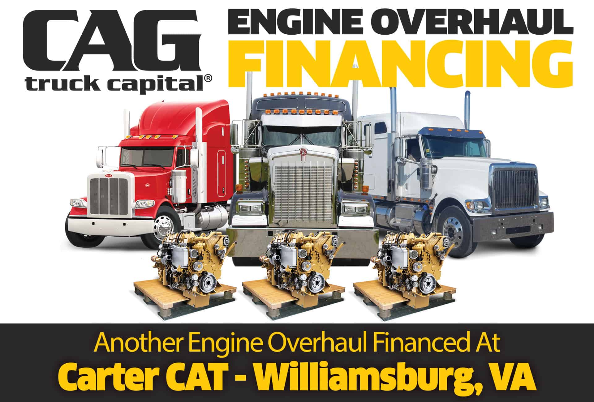 CAT Overhaul Location Williamsburg VA