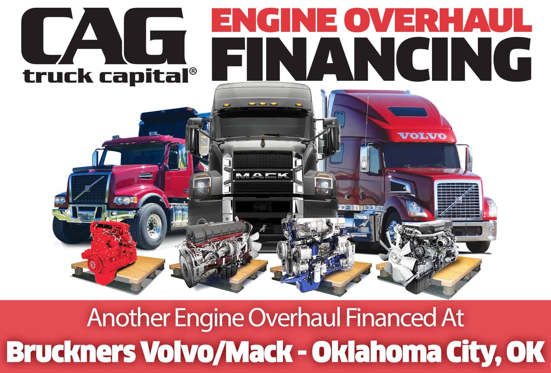Volvo | Mack Engine Overhaul Financing Oklahoma City OK