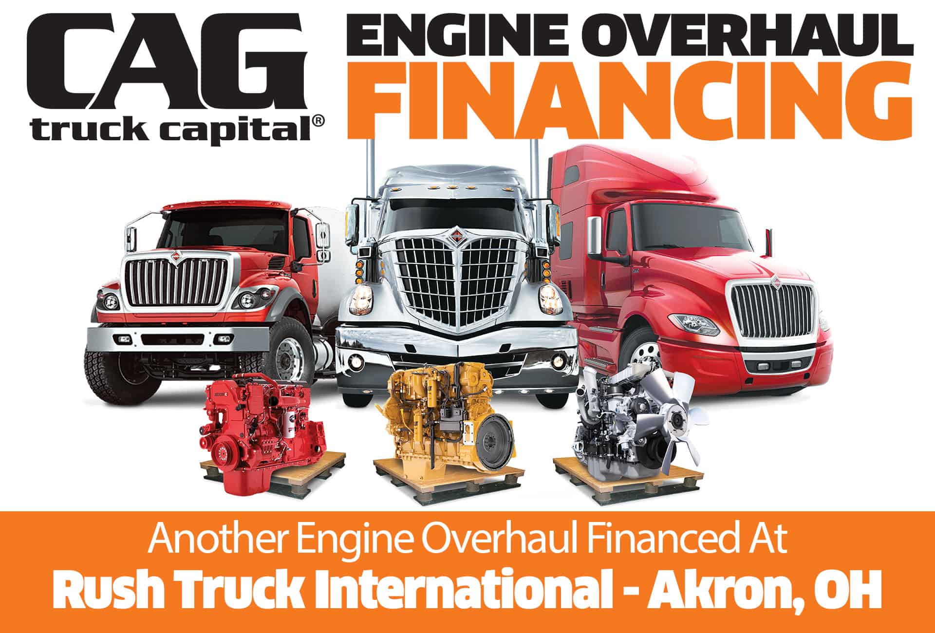 Rush International Engine Overhaul Financing Akron OH