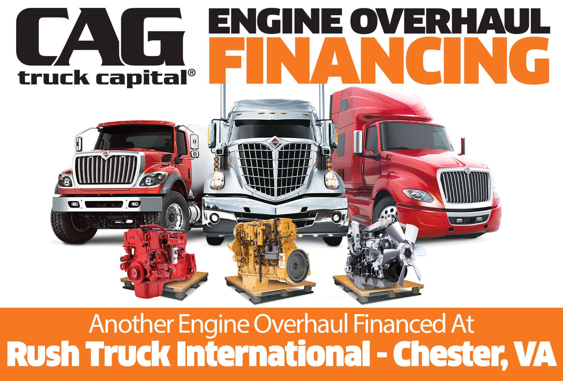 Rush International Engine Overhaul Financing Chester VA