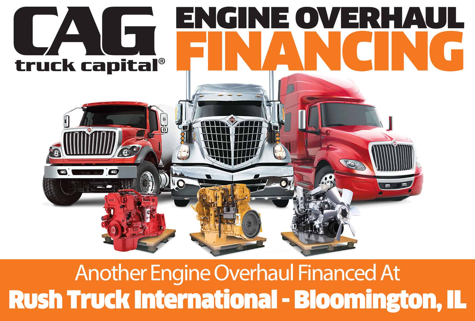 Rush International Engine Overhaul Financing Bloomington IL