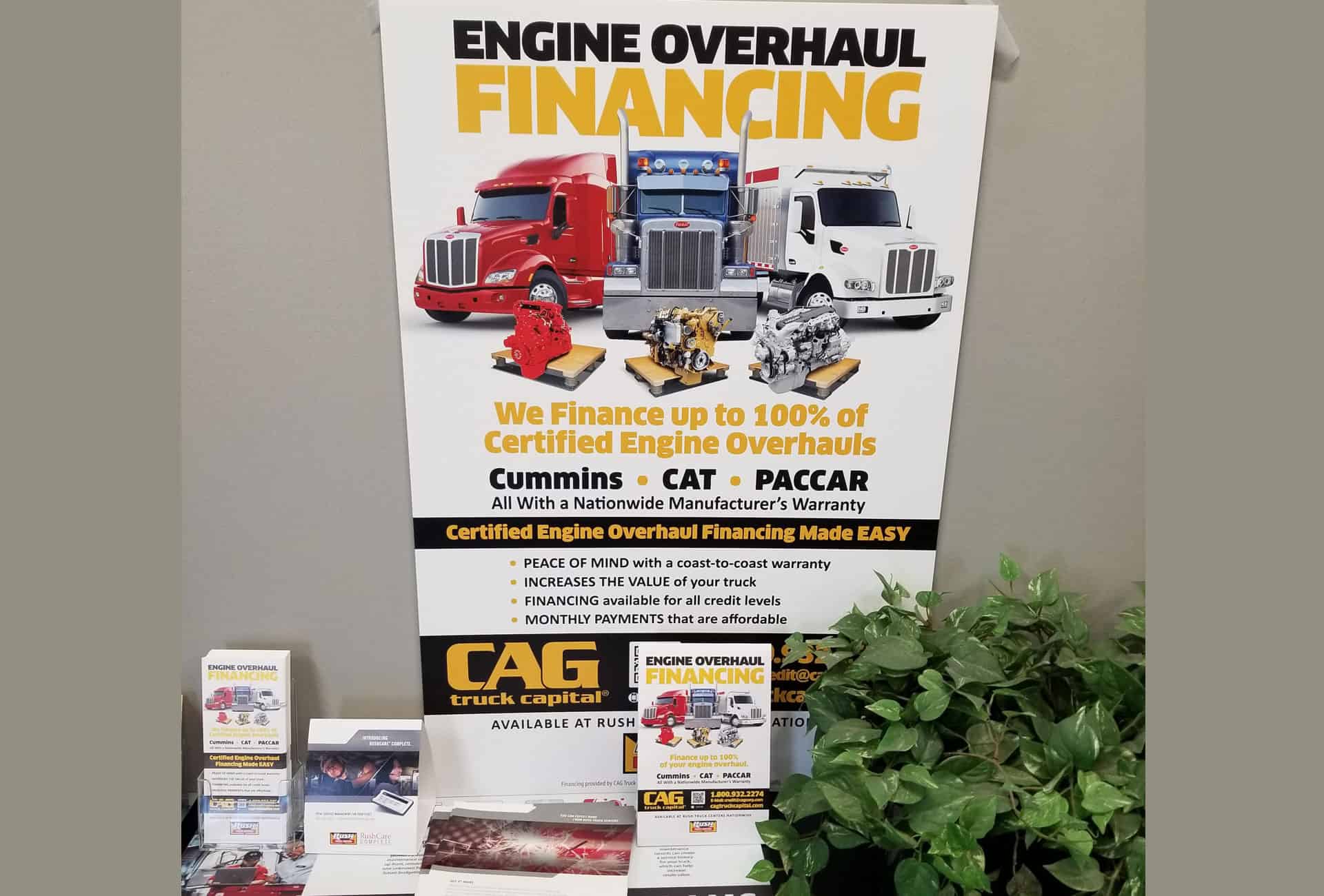 Rush Peterbilt Engine Overhaul Financing Waco TX