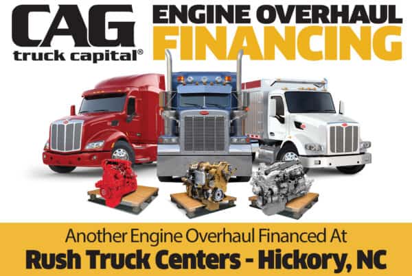 Rush Peterbilt Engine Overhaul Financing Hickory NC