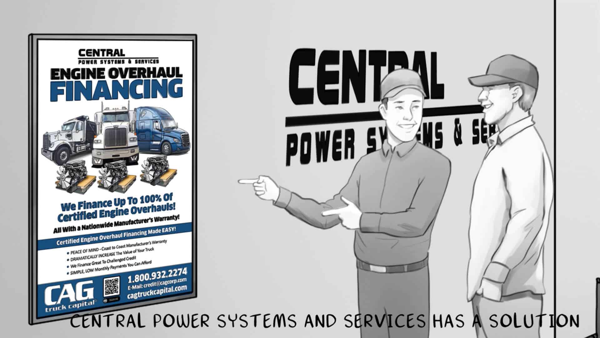 Central Power Systems Detroit Engine Overhaul Financing