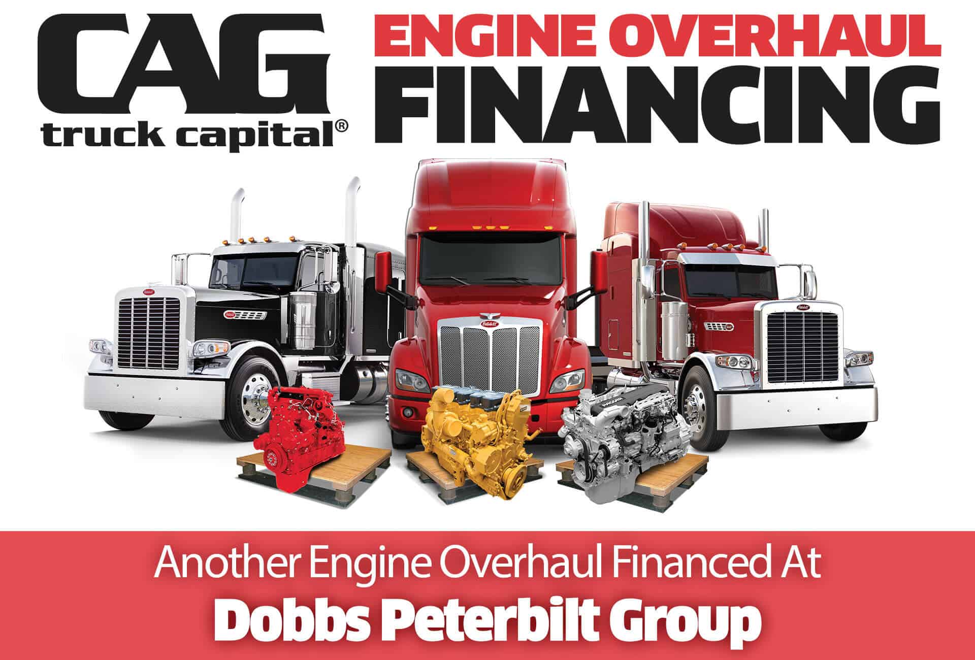 Engine Overhauls in Memphis Tennessee at Dobbs Peterbilt - Overhaul FInancing