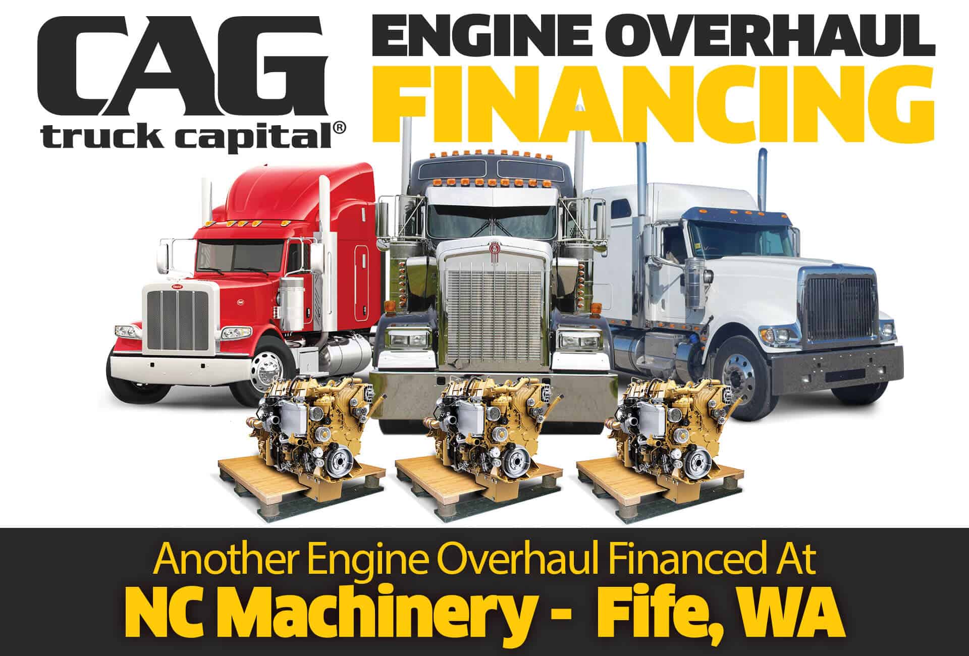 CAG Finances Engine Overhauls In Fife, WA