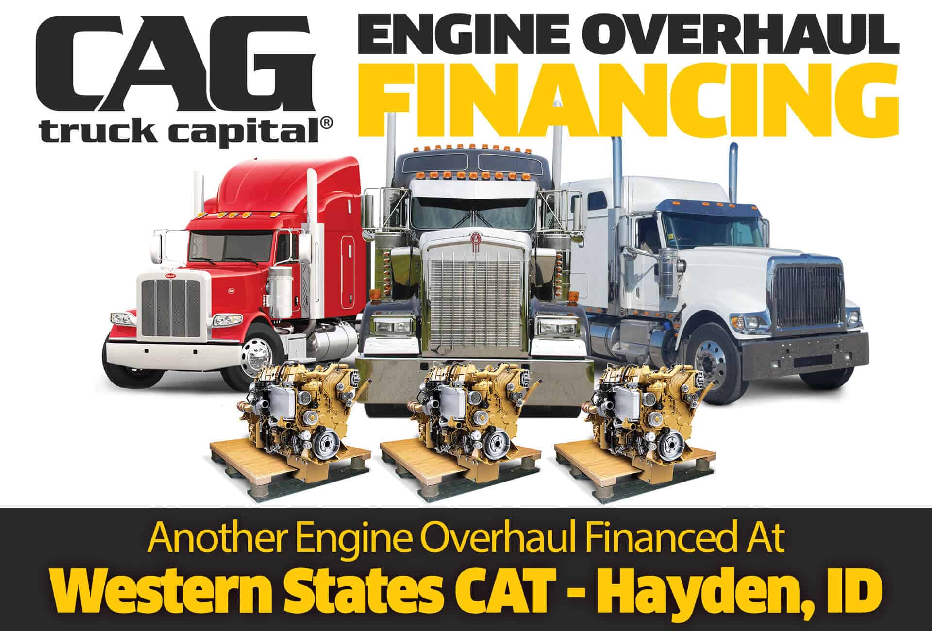 CAG Finances Engine Overhauls in Hayden, ID