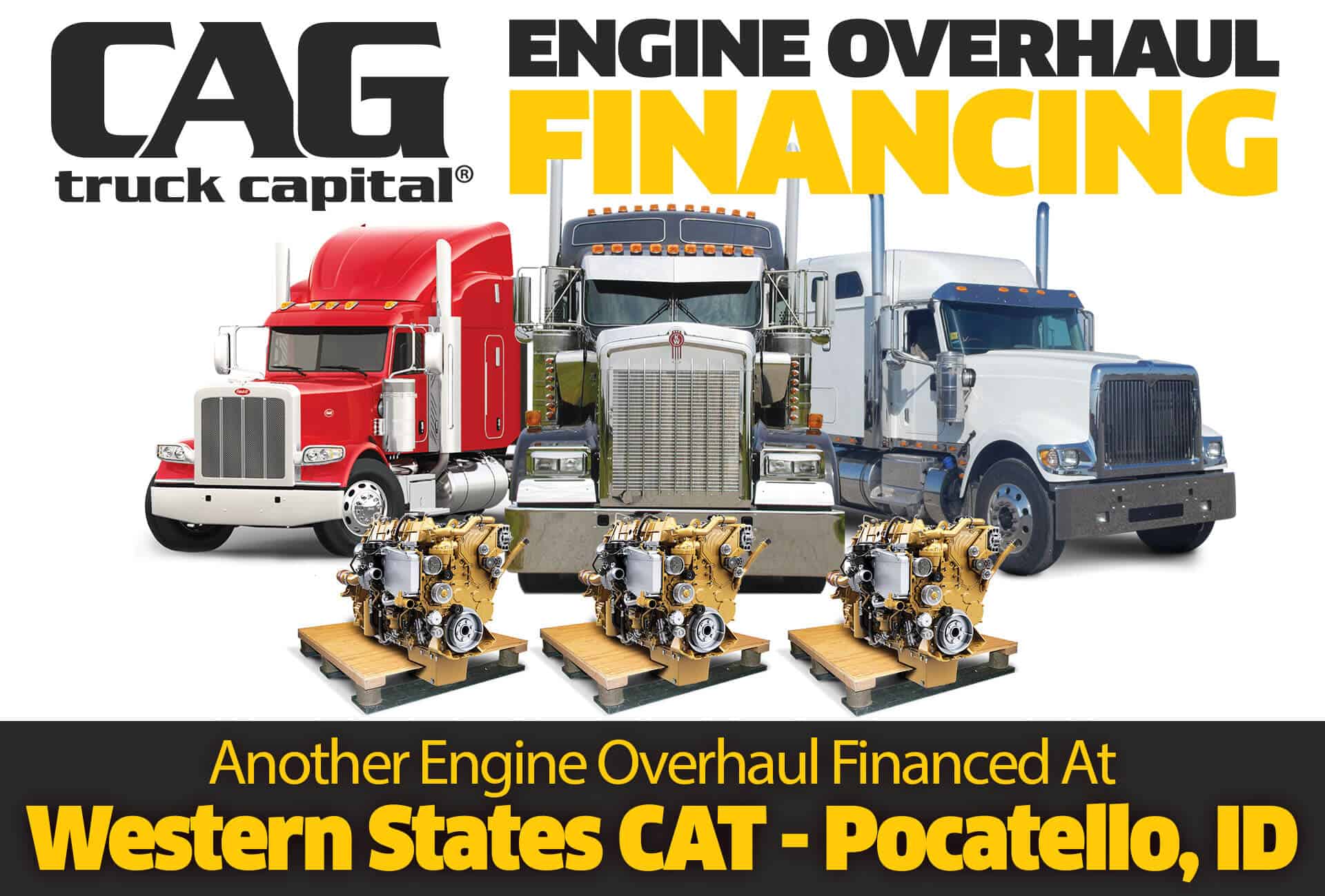 CAG Finances Engine Overhauls In Pocatello, ID
