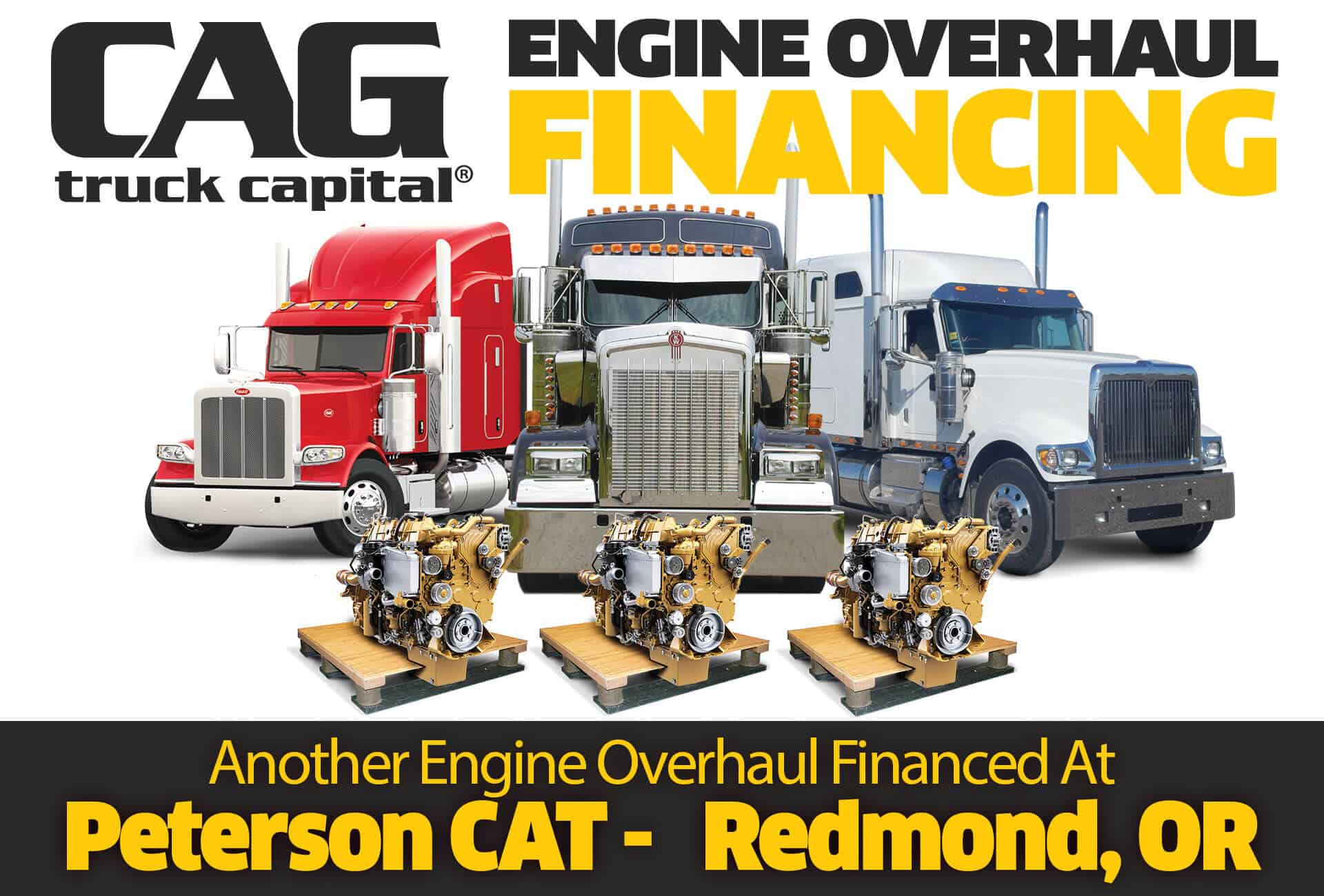 CAG Finances Engine Overhauls In Redmond, OR