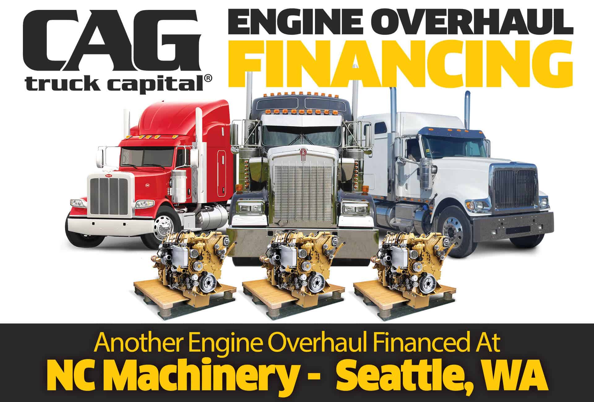 CAG Finances Engine Overhauls In Seattle, WA