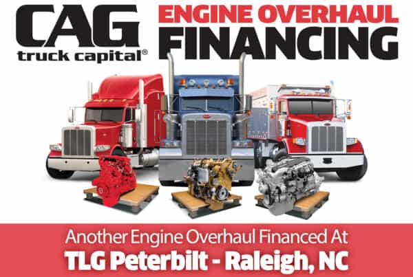 CAG Finances Peterbilt Engine Overhauls In Raleigh, NC