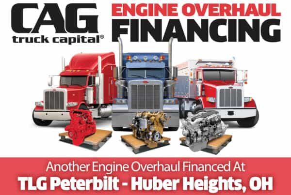 CAG Finances Peterbilt Engine Overhauls in Huber Heights, OH