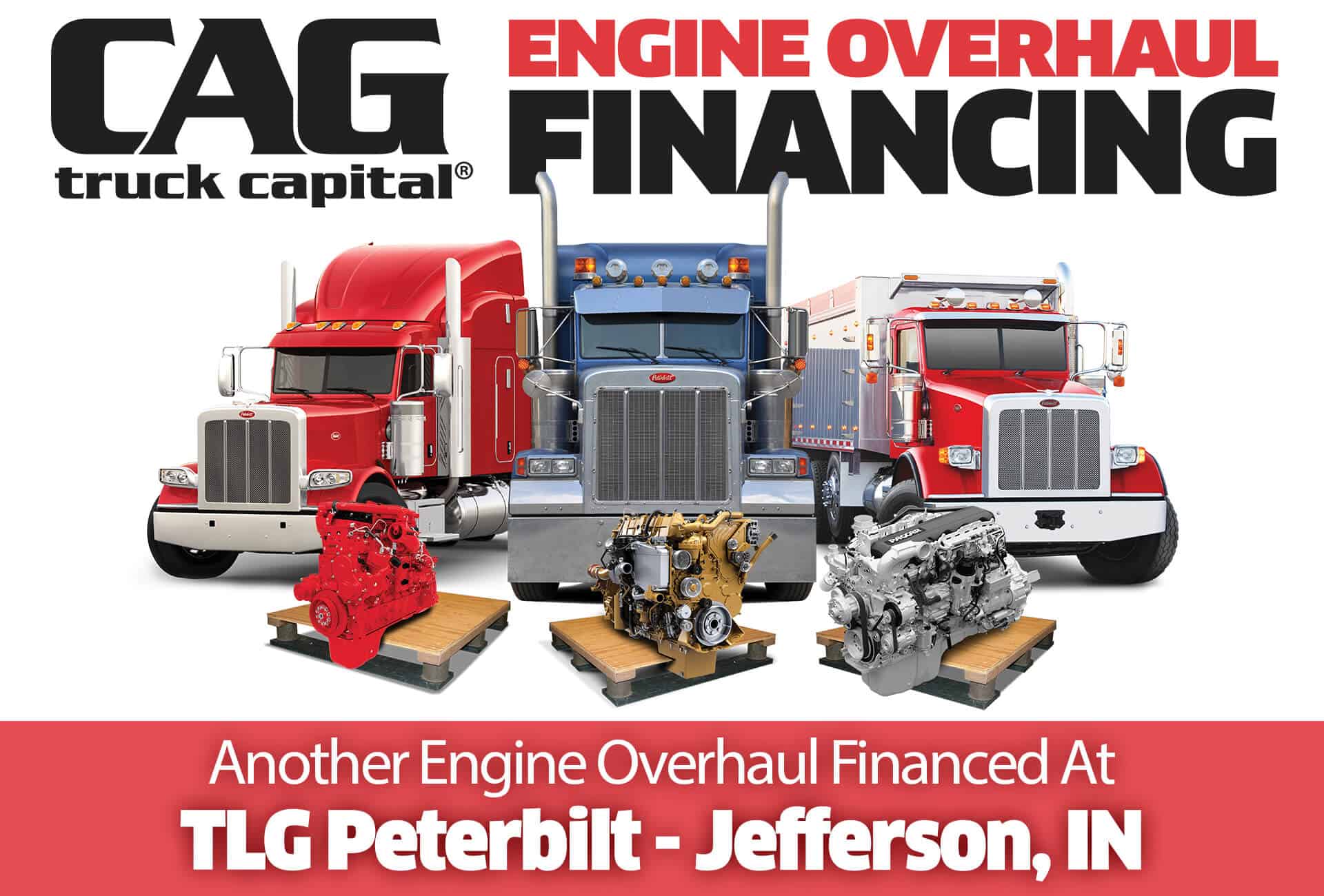 CAG Finances Engine Overhauls In Jefferson, IN