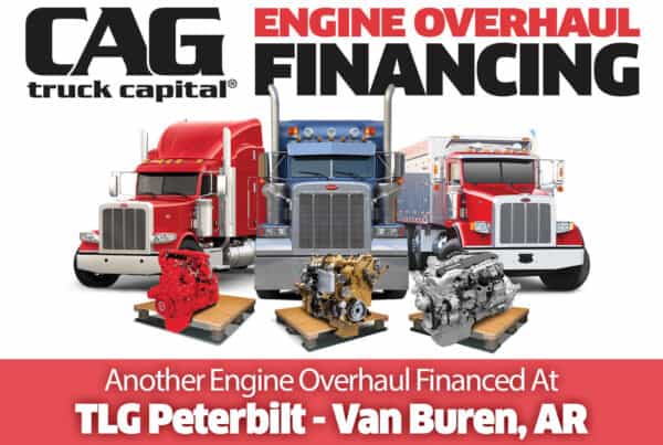 CAG Finances Peterbilt Engine Overhauls in Van Buren, AR