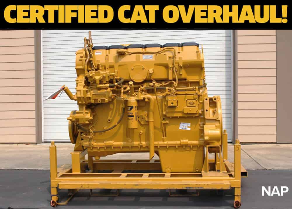 overhauled CAT 3406 engine for sale